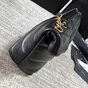 YSL Loulou Mini Black/Yellow Colors 23x15.5x8.5cm - 3