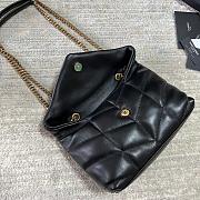 YSL Loulou Mini Black/Yellow Colors 23x15.5x8.5cm - 4