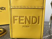 Fendi Sunshine Yellow Leather Mini Tote 13cm - 4