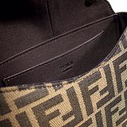 Fendi Medium C’mon FF Jacquard Shoulder Bag 21x6.5x15cm - 3