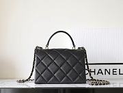 Chanel Flap Bag With Top Handle 16x21x9.5cm - 6