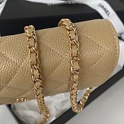 Chanel Wallet on Chain Yellow 19cm - 4