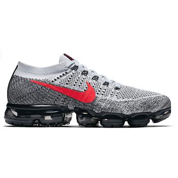 Nike Air VaporMax Platinum Red Black 849558-020