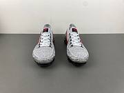 Nike Air VaporMax Platinum Red Black 849558-020 - 6