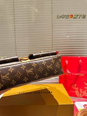 Louis Vuitton Monogram Hudson PM Shoulder Bag Brown 28cm - 6