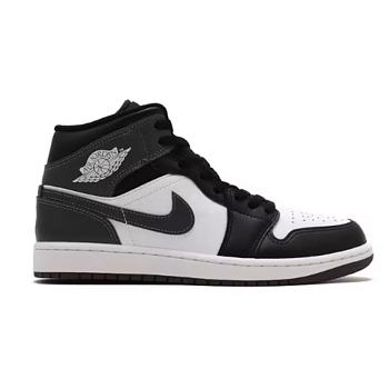 Air Jordan 1 Mid Black White Iron Grey DQ8426-001