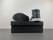 Air Jordan 1 Mid Black White Iron Grey DQ8426-001 - 6