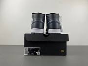Air Jordan 1 Mid Black White Iron Grey DQ8426-001 - 5