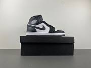 Air Jordan 1 Mid Black White Iron Grey DQ8426-001 - 4