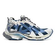 Balenciaga Runner Gradient Sneaker in beige, navy and grey 772774WRUNG2410 - 1