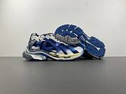 Balenciaga Runner Gradient Sneaker in beige, navy and grey 772774WRUNG2410 - 3