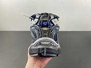 Balenciaga Runner Gradient Sneaker in beige, navy and grey 772774WRUNG2410 - 4