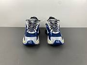 Balenciaga Runner Gradient Sneaker in beige, navy and grey 772774WRUNG2410 - 2