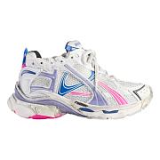 Balenciaga Runner WMNS White / Lilac / Neon Pink 772767W3RMU9554 - 1
