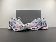 Balenciaga Runner WMNS White / Lilac / Neon Pink 772767W3RMU9554 - 2