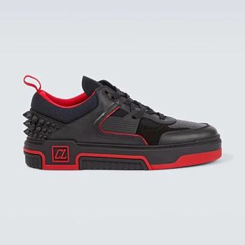 Christian Louboutin Astroloubi Lace-Up Sneakers - Black color