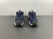 Moncler Men's Blue Technical Trail Sneakers - 6