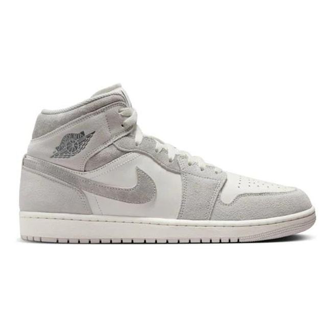 Air Jordan 1 Mid SE Neutral Grey Sail FQ7720-002 - 1