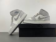 Air Jordan 1 Mid SE Neutral Grey Sail FQ7720-002 - 2