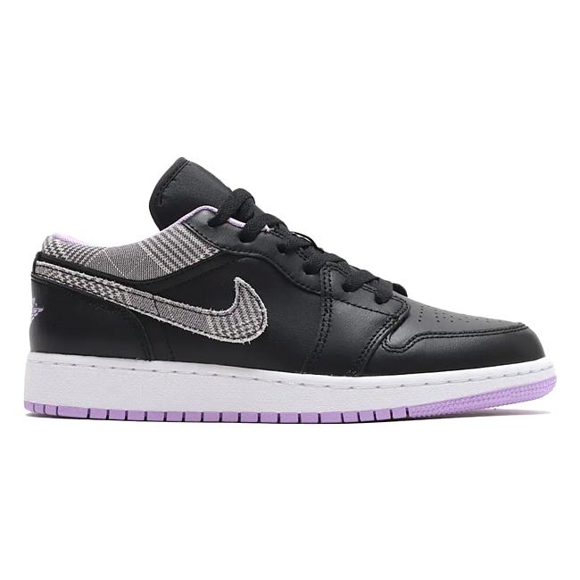 Air Jordan 1 Low Houndstooth (GS) DH0570-015 - 1