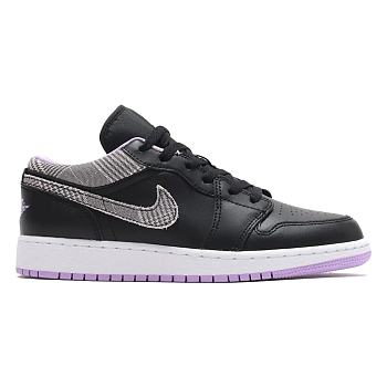Air Jordan 1 Low Houndstooth (GS) DH0570-015