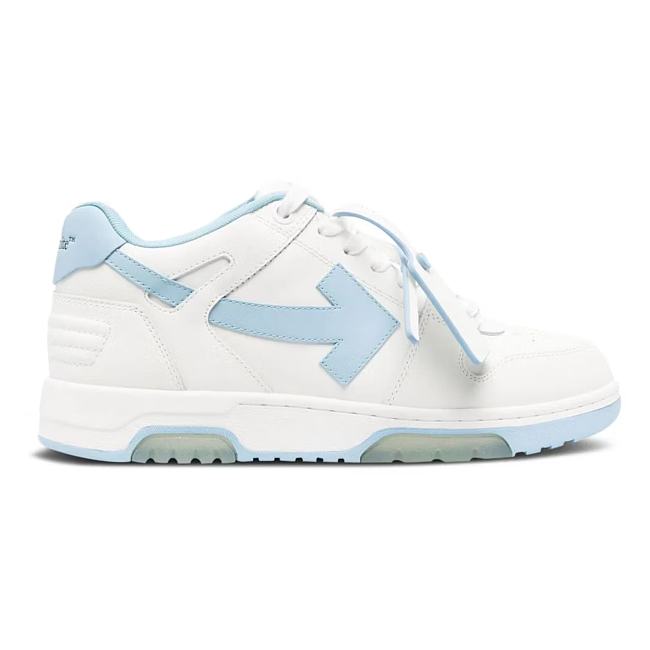 OFF-WHITE Out Of Office OOO Low Tops White Light Blue (2023) OMIA189C99LEA006-0140 - 1