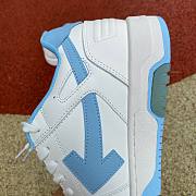 OFF-WHITE Out Of Office OOO Low Tops White Light Blue (2023) OMIA189C99LEA006-0140 - 6
