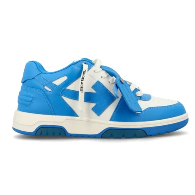 OFF-WHITE Out Of Office OOO Low Tops White Blue (FW22) OMIA189F22LEA0014501 - 1