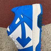 OFF-WHITE Out Of Office OOO Low Tops White Blue (FW22) OMIA189F22LEA0014501 - 6