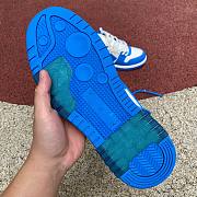 OFF-WHITE Out Of Office OOO Low Tops White Blue (FW22) OMIA189F22LEA0014501 - 2