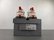 Balenciaga Cargo mesh sneakers in Beige/Grey/Red color - 3