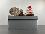 Balenciaga Cargo mesh sneakers in Beige/Grey/Red color - 5