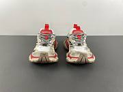 Balenciaga Cargo mesh sneakers in Beige/Grey/Red color - 6