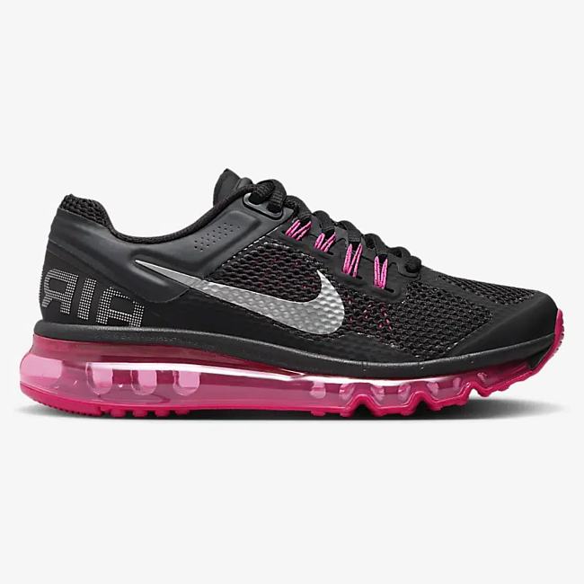 Nike Air Max 2013 Black Fusion Pink (GS) 555753-001 - 1