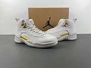 Air Jordan 12 Phantom/Metallic Gold-White FD9101-007 - 2