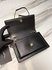 Saint Laurent Kate Shoulder Bag Black 19cm - 3