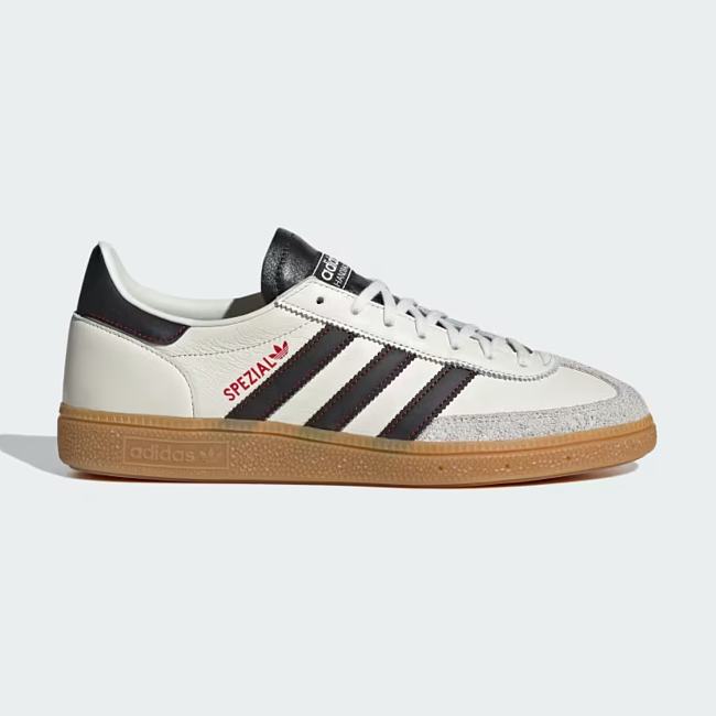 Adidas Handball Spezial Off White Core Black Red JH6398 - 1