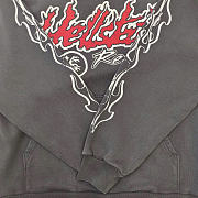 Black Hellstar Records World Tour Hoodie - 3