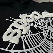 Sp5der OG Web Hoodie Black SS24 - 4