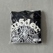 Sp5der OG Web Hoodie Black SS24 - 6