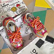 DOLCE & GABBANA Mixed-Material Space Sneakers - 5
