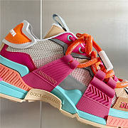DOLCE & GABBANA Mixed-Material Space Sneakers - 3