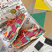 DOLCE & GABBANA Mixed-Material Space Sneakers - 2
