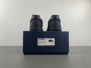 B27 Low Top Sneaker Black Grained Calfskin and Black Dior Gravity Leather - 5