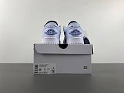 Air Jordan 1 Low SE Football Grey White Gym Red Midnight Navy (Women's) FZ8778-044 - 5