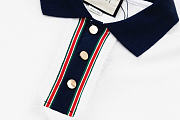 GC Collar Embroidered Double G Short Sleeve Polo Shirt - 2