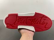 Christian Louboutin - Calf leather, suede and nappa leather - Red, White - 5