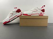 Christian Louboutin - Calf leather, suede and nappa leather - Red, White - 3