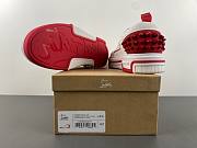 Christian Louboutin - Calf leather, suede and nappa leather - Red, White - 2