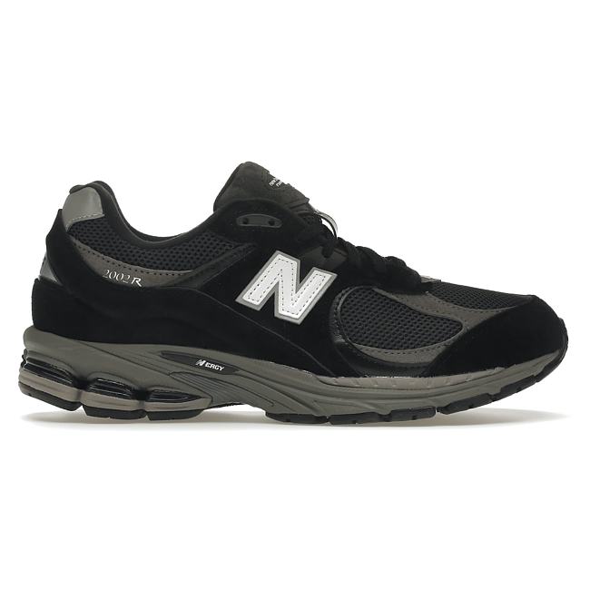 New Balance 2002R Black Dark Grey White M2002RR1 - 1